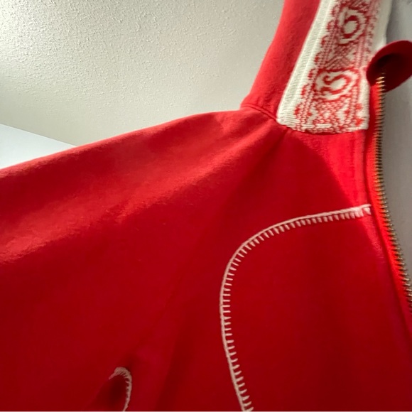 Lululemon  Full Zip Red Scuba size 10 - Picture 8 of 13